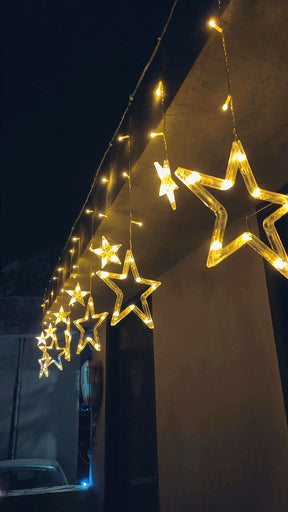 Moon and Star Fairy Lights, Party Lights, Christmas Lights, Curtain Lights, Bedroom Decor, Home Decor, Bedroom Accessories, Lights for rooms