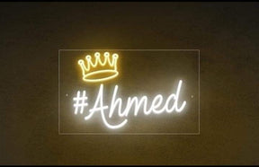 Customize Your Name On Neon Light Frame