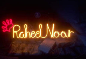 Customize Your Name On Neon Light Frame