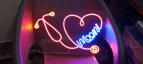 Customize Your Name On Neon Light Frame