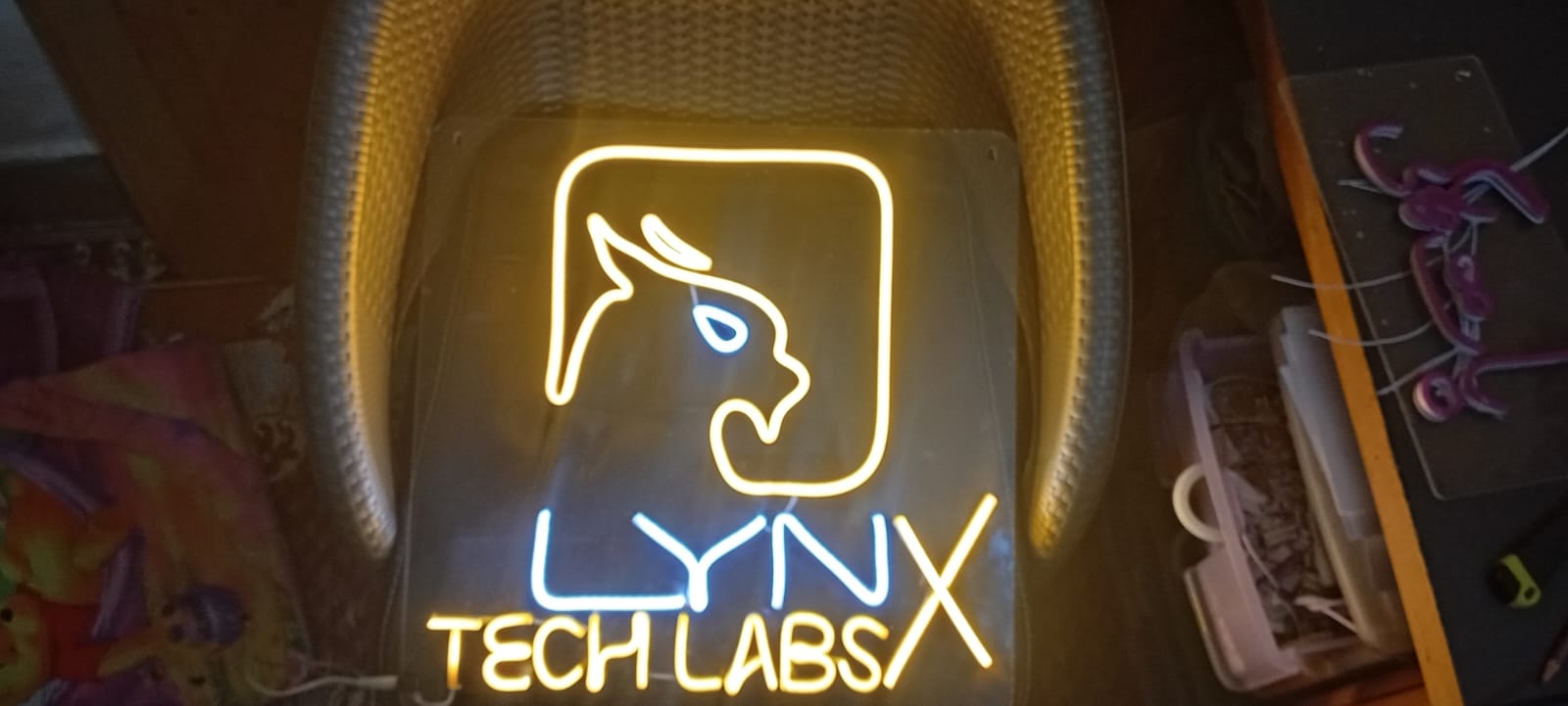 Customize Your Name On Neon Light Frame