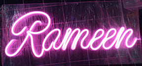 Customize Your Name On Neon Light Frame