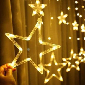 Moon and Star Fairy Lights, Party Lights, Christmas Lights, Curtain Lights, Bedroom Decor, Home Decor, Bedroom Accessories, Lights for rooms